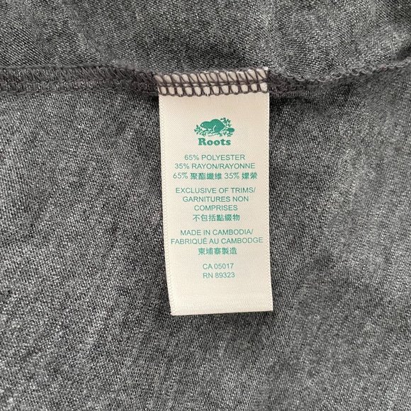 Roots Grey Dress XS - Picture 3 of 3
